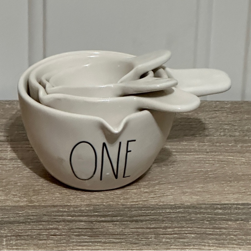 Rae Dunn White Measuring Cups Set of 4‎ Farmhouse Original